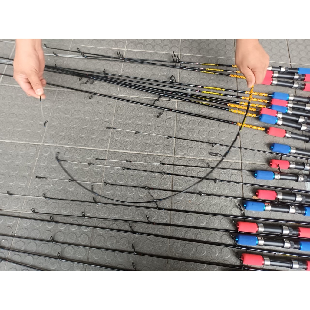 NEW ALPINE RIVER HUNTER SPIINING PRAWN ROD | Shopee Malaysia