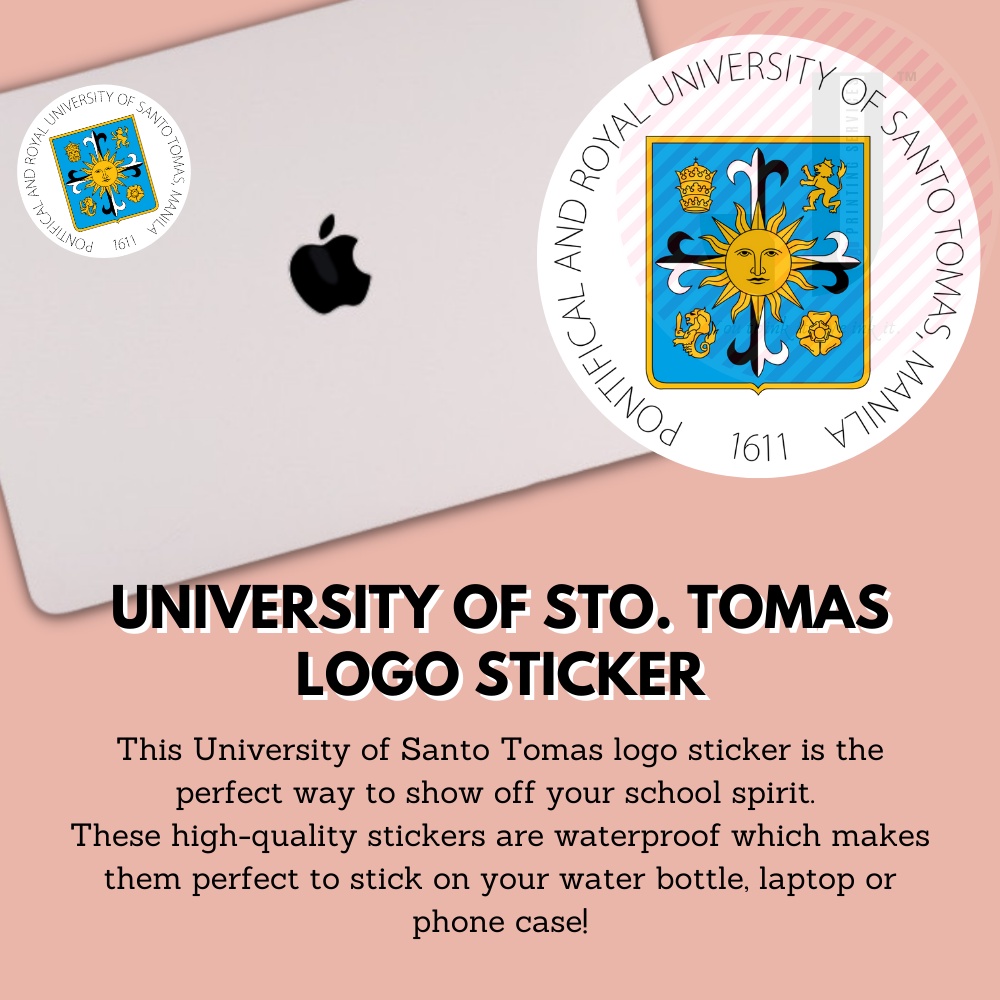 UST Sticker Logo | University Logo Sticker | School Logo | UAAP ...