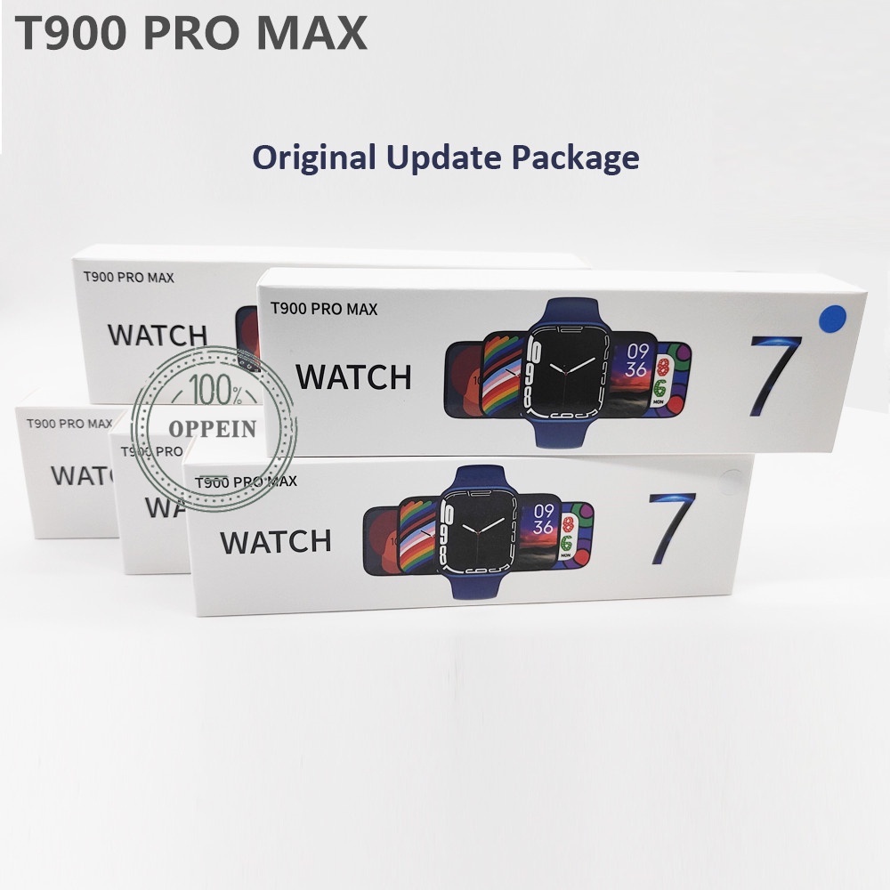 Original T900 Pro Max Two-Button Smart Watch Men Women DIY Dial ...