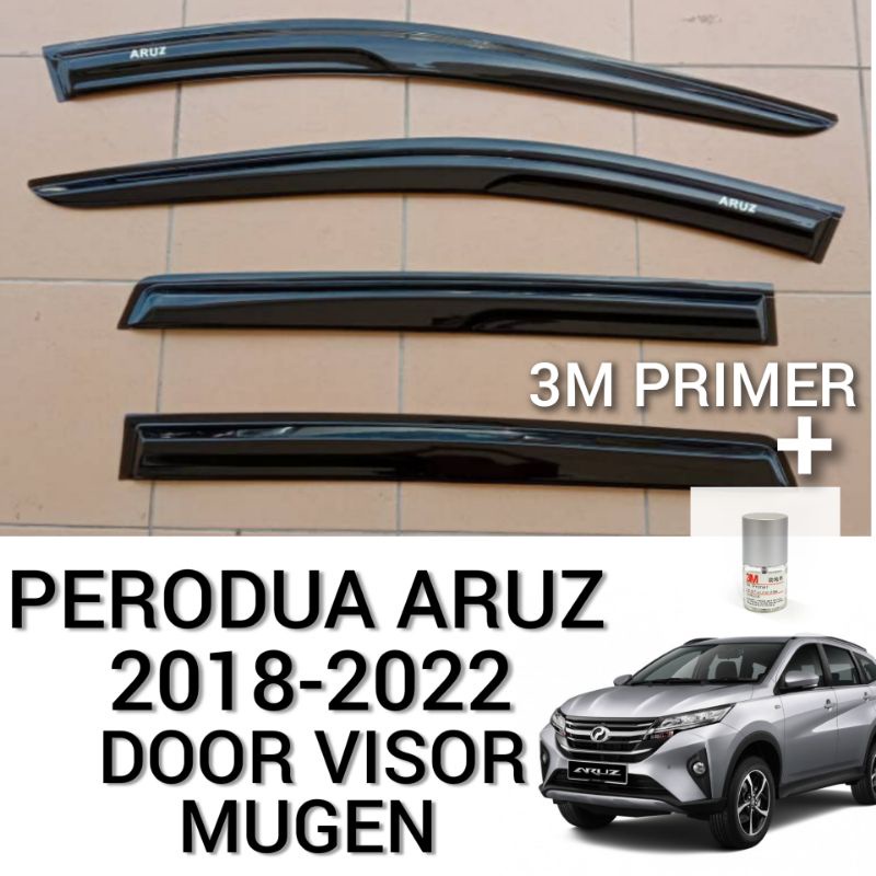 PERODUA ARUZ 2018-2022 Door Visor Air Press Window Mugen Style Acrylic ...