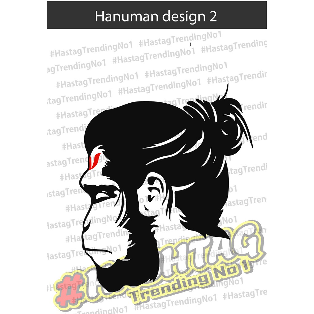 Hanuman Sticker, Jai Hanuman, Car Sticker | Shopee Malaysia