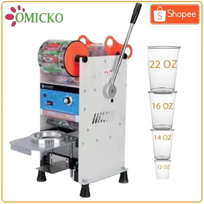 MESIN Cup Sealer Plastic Cup Press Machine Ox-39 C39 Sealing Machine ...
