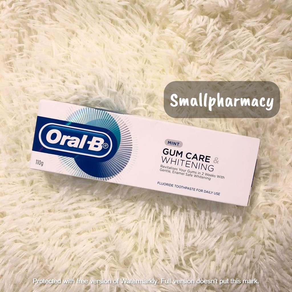 Oral-B Gum Care & Enamel Restore Smooth Mint / ORAL-B GUMCARE WHITENING ...