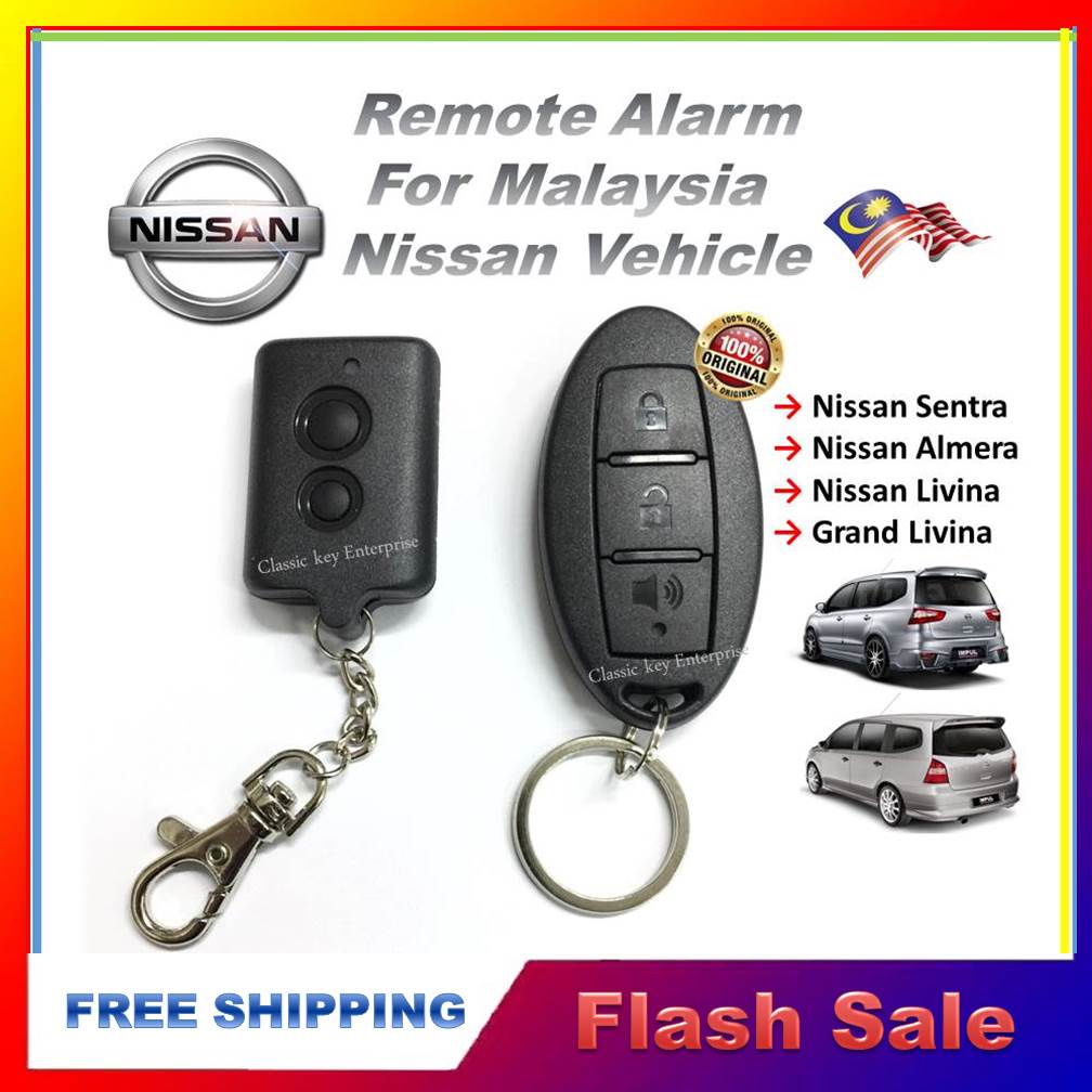 🇲🇾 Original Nissan Sentra Livina Grand Livina Xtrail DIY Remote Copy ...