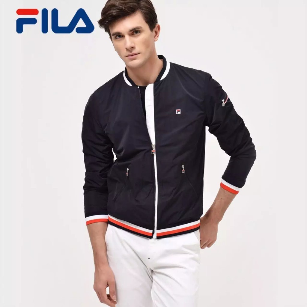 Original Fila Sports Bomber Jacket Designed By Ginny H. Shopee Malaysia