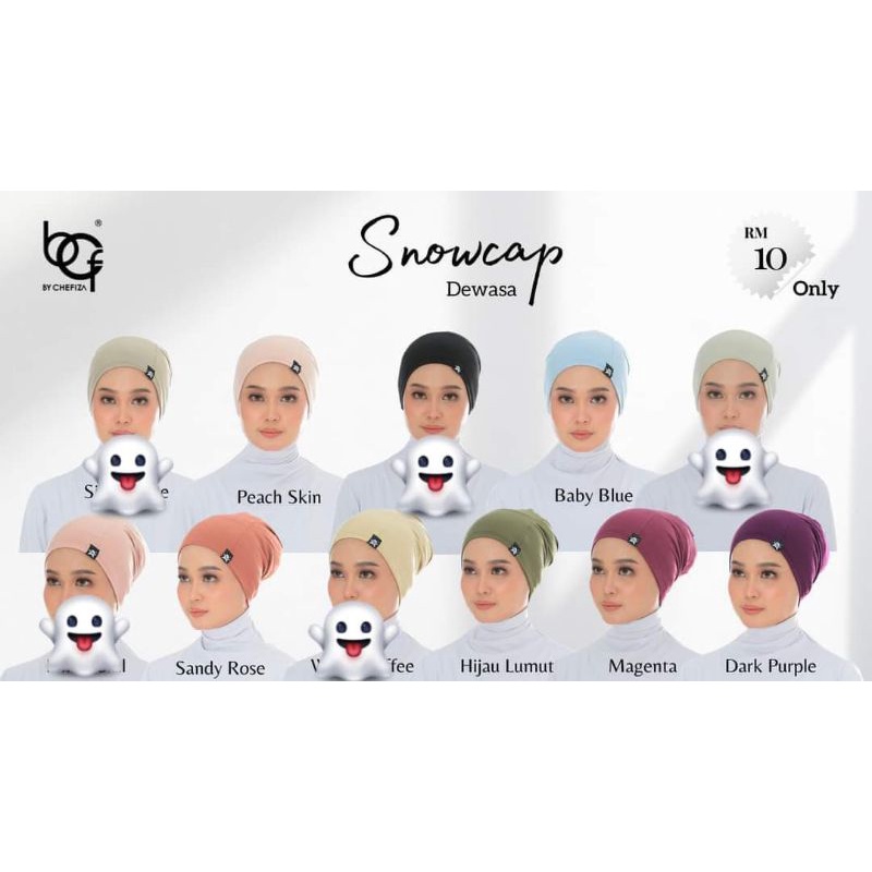 🔥Inner Snowcap Dewasa BCF 👻👻 🔥 | Shopee Malaysia