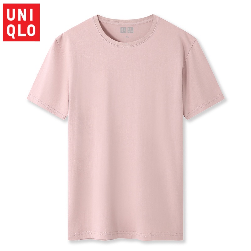 [ORIGINAL] UNIQLO Dry Crew Neck T-Shirt / Plain T-Shirt Men / 8 Color ...