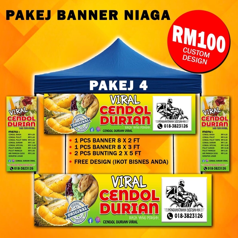 PAKEJ BANNER NIAGA.. | Shopee Malaysia