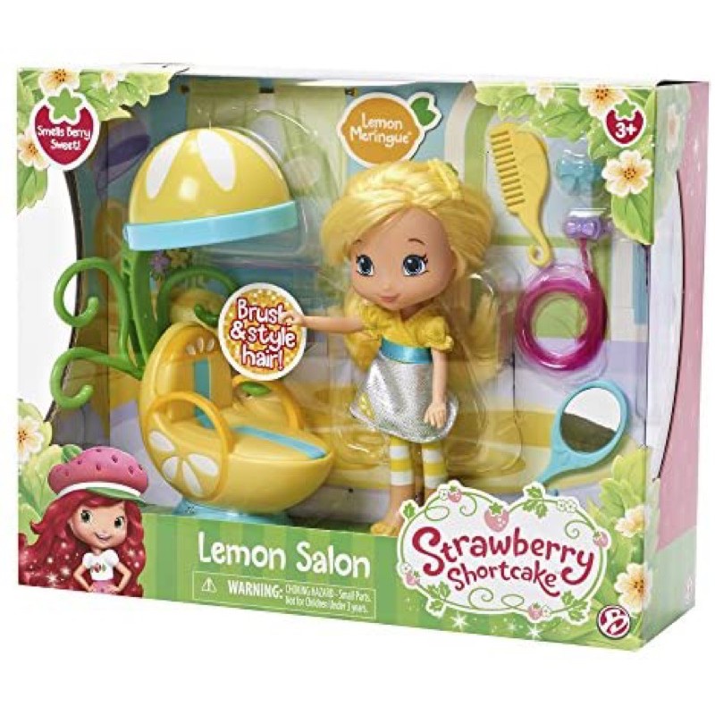 Hasbro Strawberrys Shortcakes Berry Sweet Stgles Lemon Salon Dolls