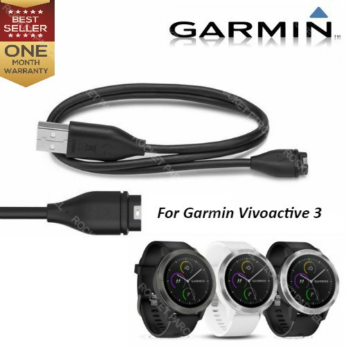 Garmin vivoactive 3 music best sale charging cable