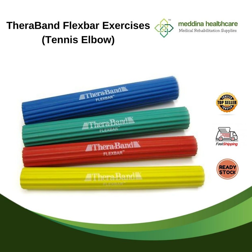 MEDDINA TheraBand Flexbar Exercisers (Tennis Elbow) Shopee Malaysia