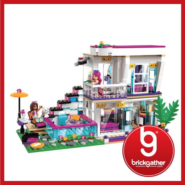 LEPIN Girls Club The Pop Star House 01046 | Shopee Malaysia