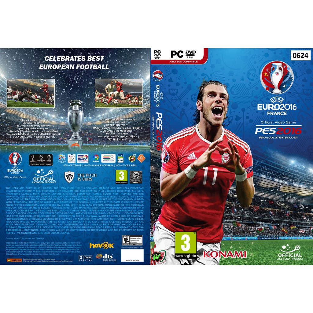 UEFA EURO 2016 PRO EVOLUTION SOCCER PS3 visual data 4