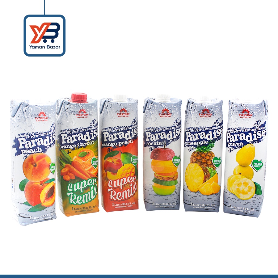 Juice Paradise Juice 1 Liter Premium Quality Imported From Egypt Shopee Malaysia
