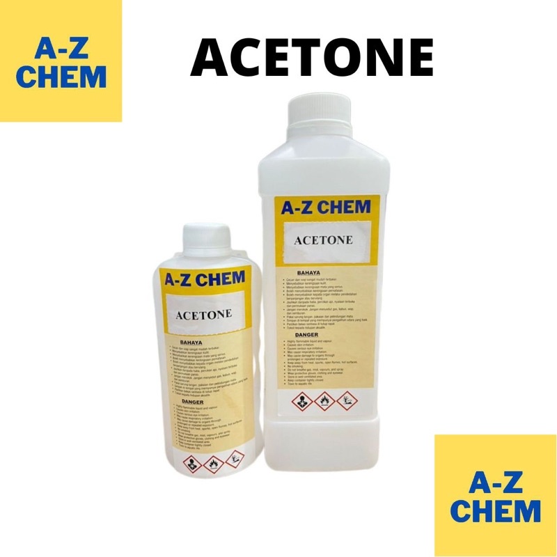 ACETONE 99.9 500ml/1000ml/5000ml( Paint, Resin, Glue, Nail polish