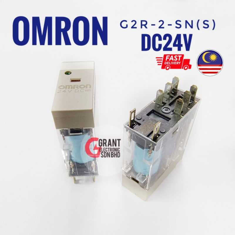 Rel&egrave; Di Potenza Omron G2R-2-24VAC &ndash; 8 Pin, Ricondizionato Funzionante
