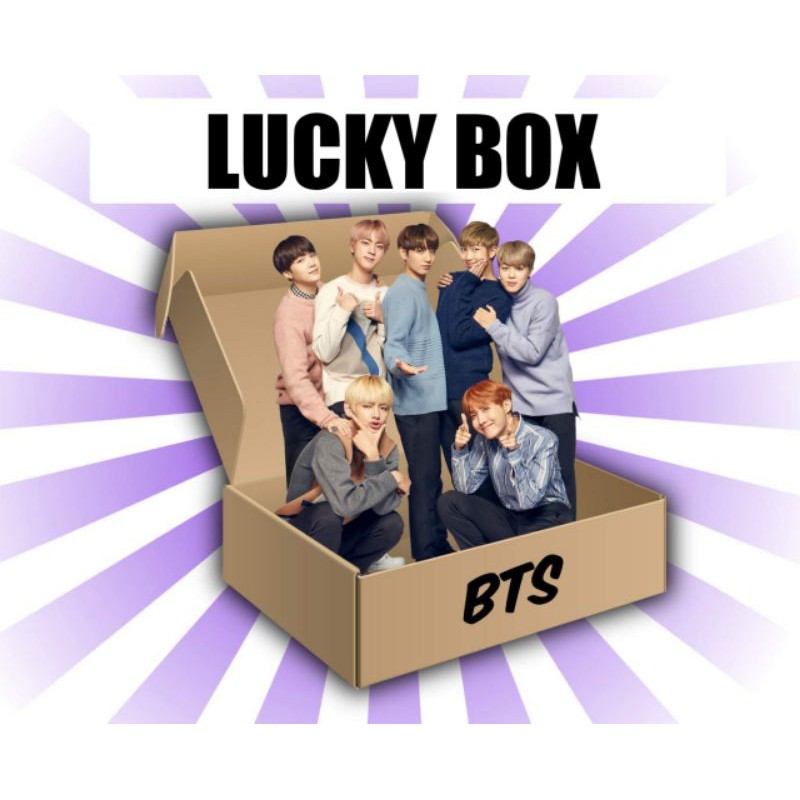 KPOP LUCKY MYSTERY BOX BTS BT21 BLACKPINK TWICE EXO NCT TXT ITZY ...