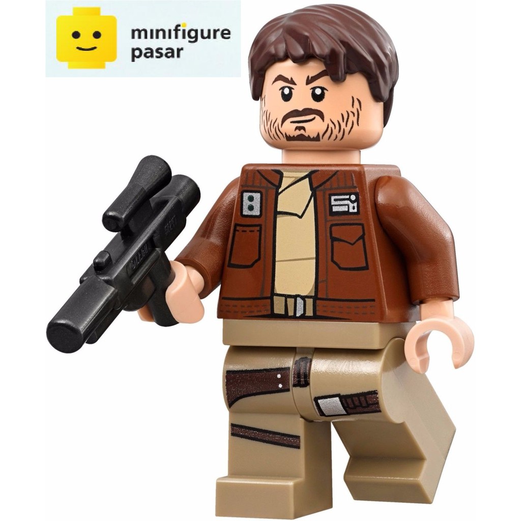 sw0813 Lego Star Wars Rogue One 75171 - Cassian Andor Minifigure w ...
