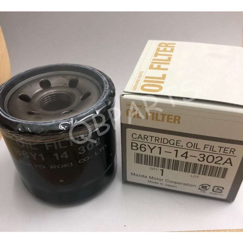MAZDA RX8 & 2 / 3 NONSKYACTIV MODELS (GENUINE) OIL FILTER (B6Y1 14 302A) Shopee Malaysia