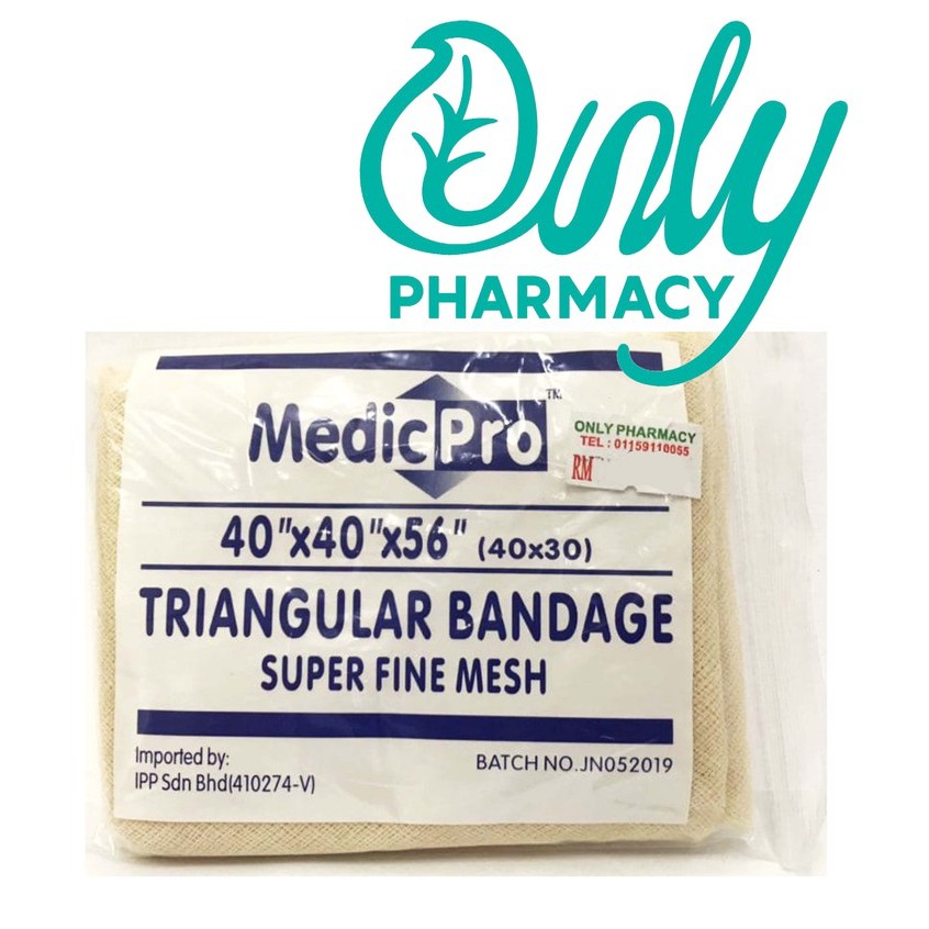Medicpro Triangular Bandage (Pembalut Segi Tiga) | Shopee Malaysia
