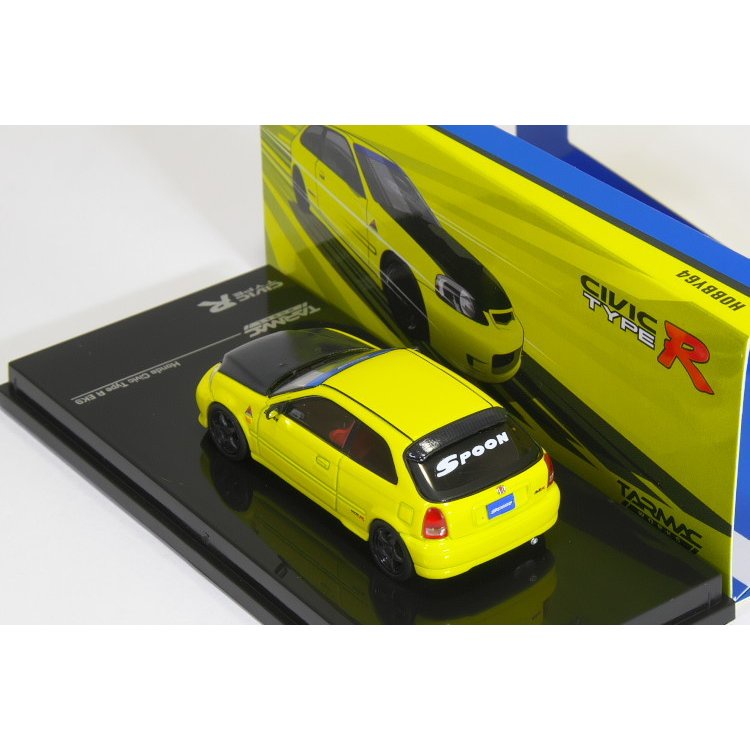 Honda Civic EK9 Type R SPOON 1:64 scale TARMAC WORKS SPOON