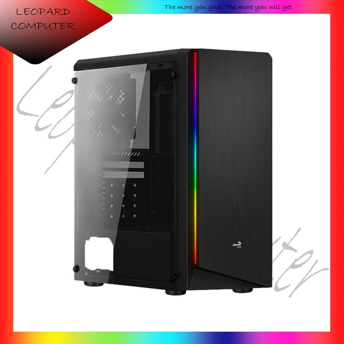 Aerocool Casing Rift Black | Shopee Malaysia