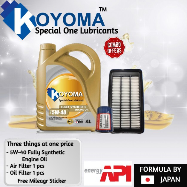 HONDA CIVIC 1.5 TURBO, HONDA CRV 1.5 TURBO AIR FILTER + OIL FILTER