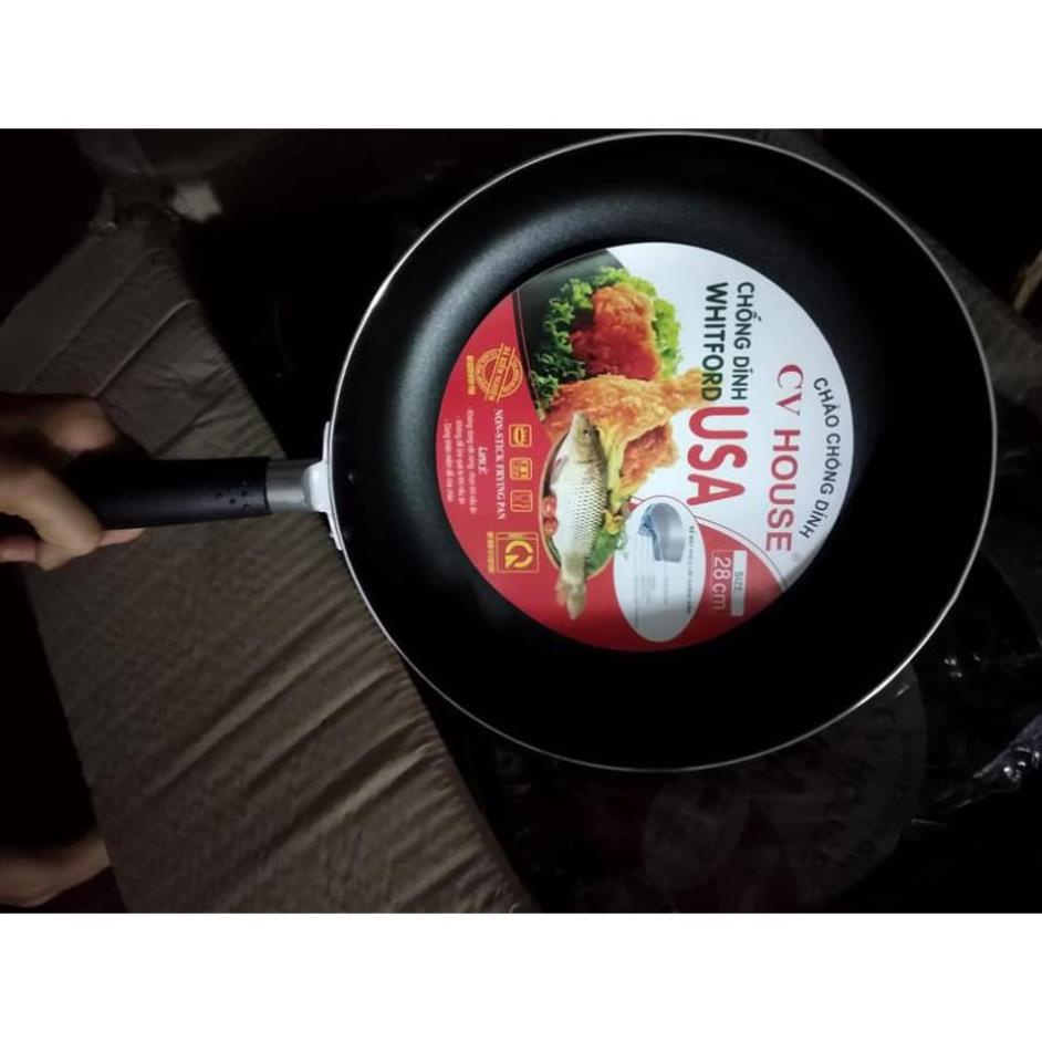Cv HOUSE Aluminum Alloy NonStick Pan Full Size 18cm To 30cm Shopee
