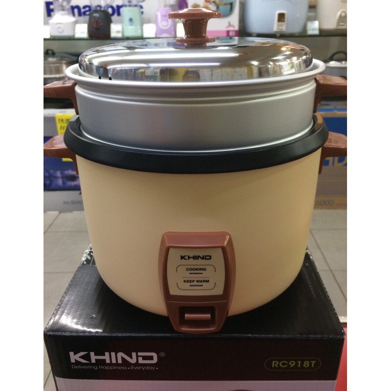 KHIND Rice Cooker Teflon Non Stick 1.8L (RC918TC) Shopee Malaysia