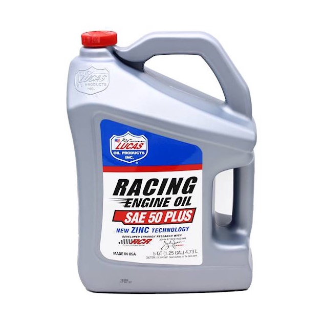 NOT AVAILABLE for East Malaysia】Lucas SAE 50 Plus Racing Engine Oil (4 ...