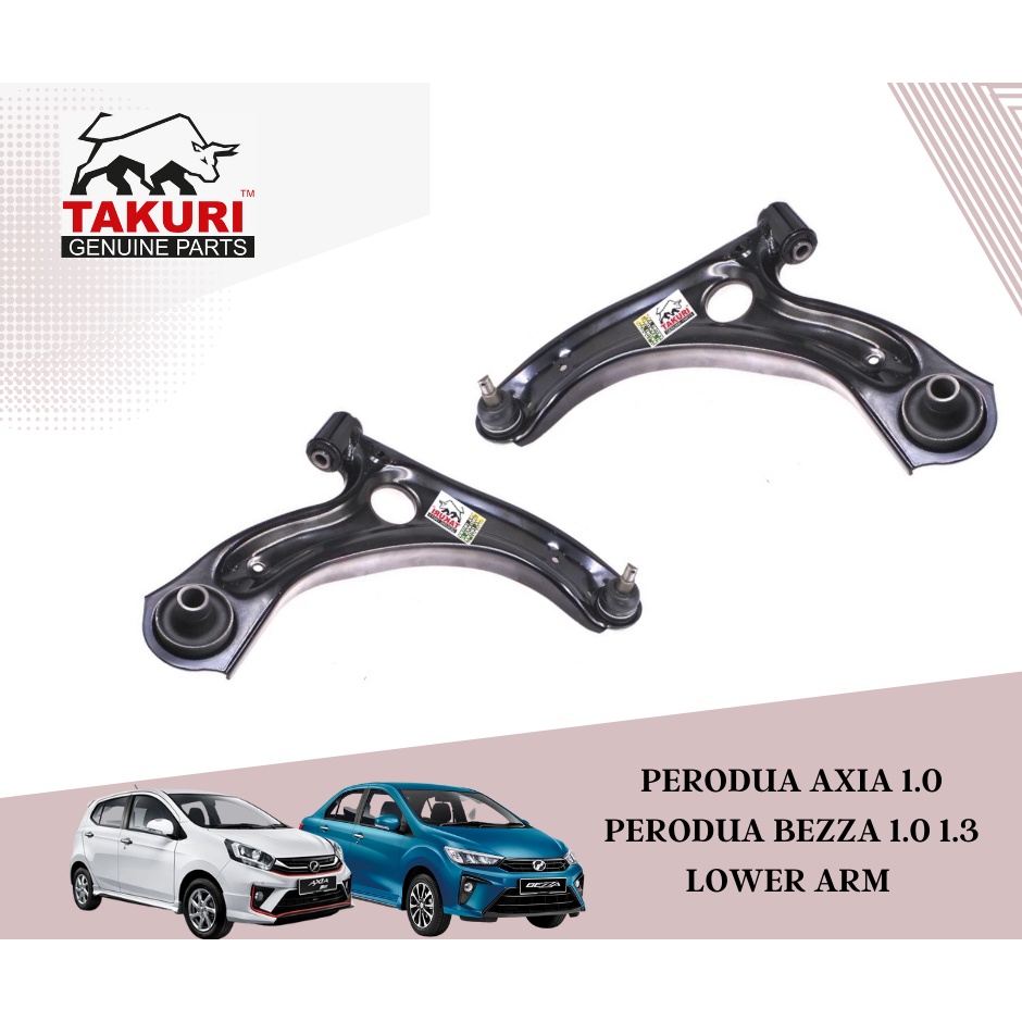 TAKURI PERODUA BEZZA AXIA FRONT LOWER ARM STABILIZER LINK ABSORBER