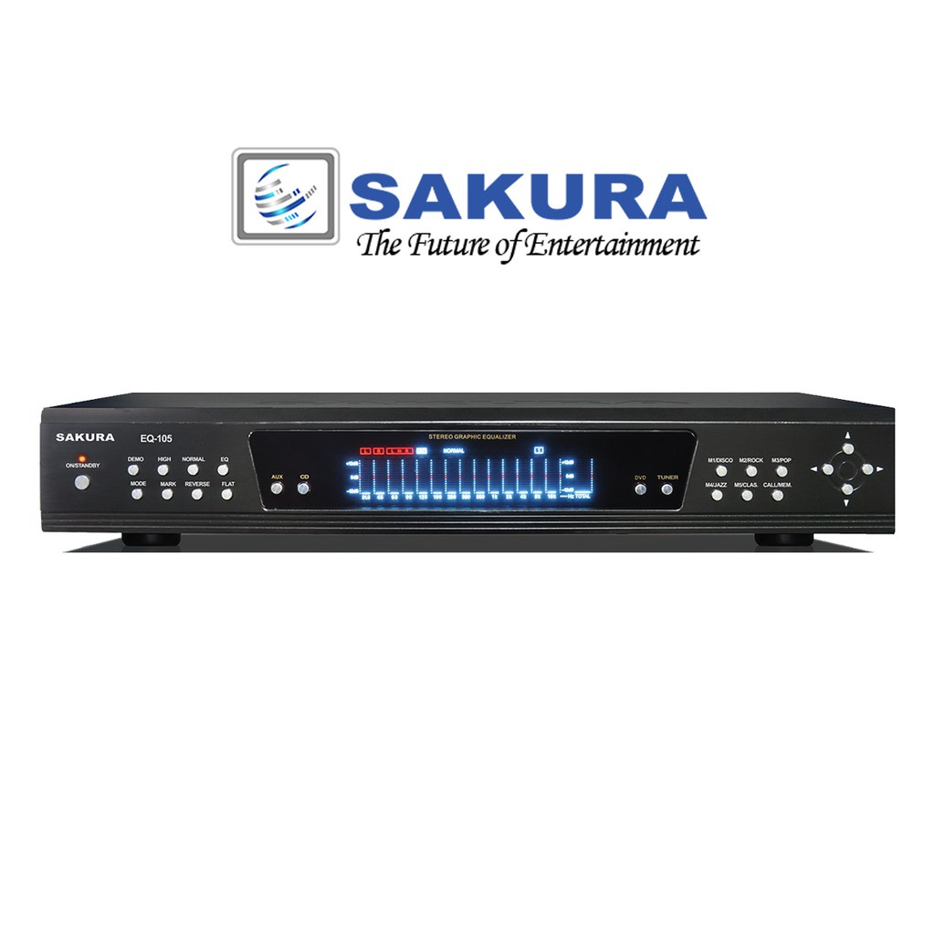 Sakura EQ105 10 Band Digital Graphic Equalizer w/ Remote Shopee Malaysia