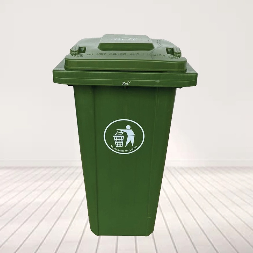 KBM Green Dustbin (240L) [ LIMITED PURCHASE Maximum 3 Pieces
