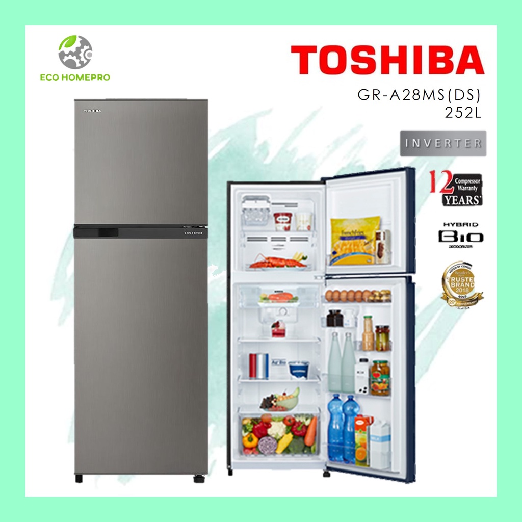 Toshiba fridge deals 252l