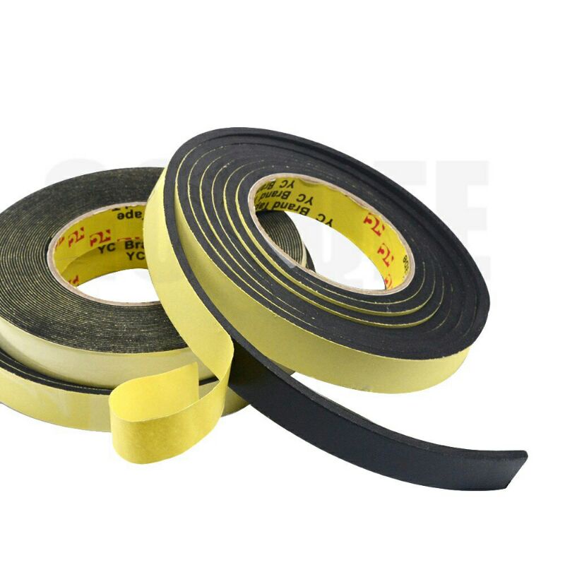 Single Side Adhesive Foam Sponge Tape Replace Rubber Feet Anti Slip for ...