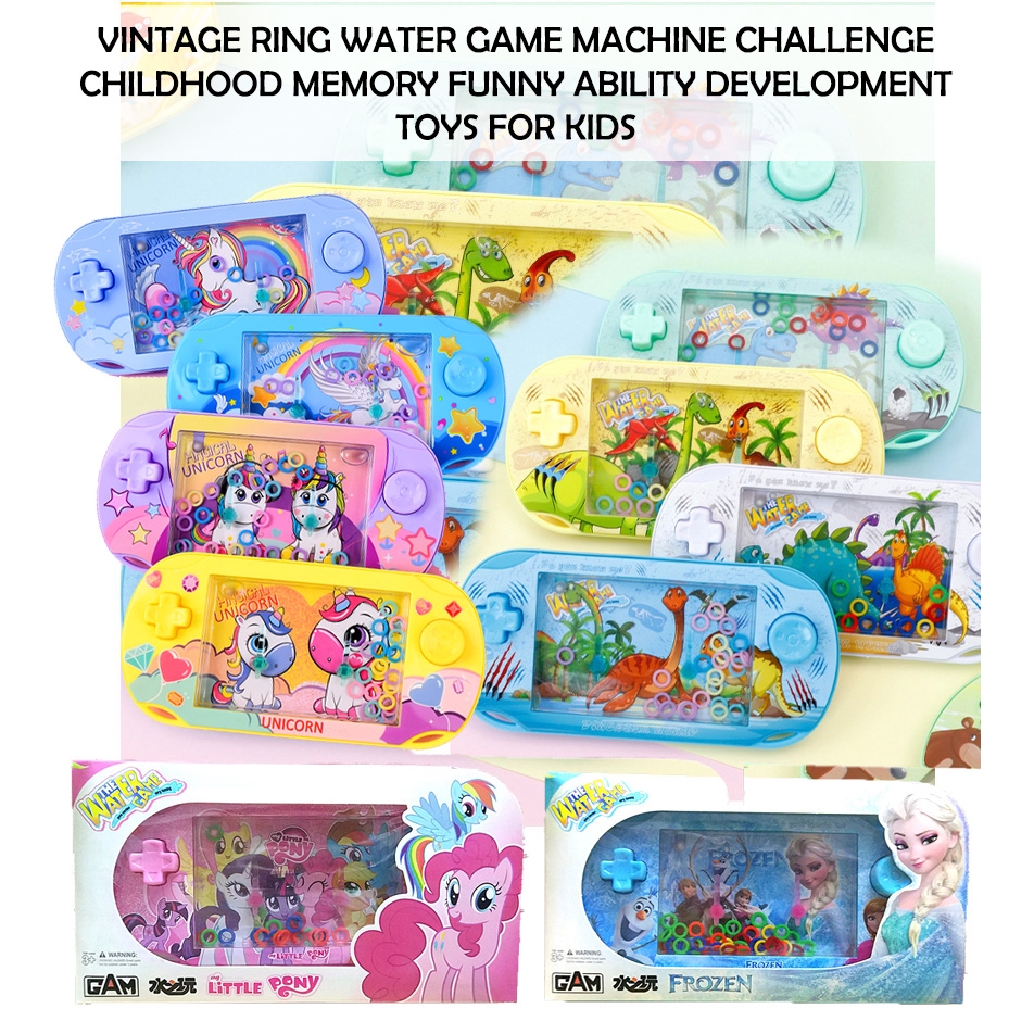 Kids Children Vintage Ring Water Game Machine Challenge Share Childhood  Memory Funny Development Toys Mainan Kanak-kanak | Shopee Malaysia