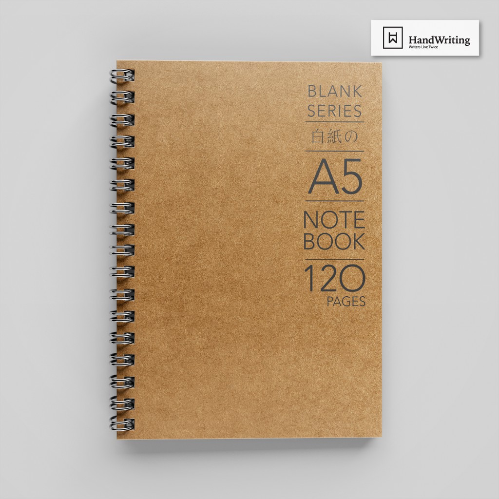 Handwriting Extra White Papers Notebook A5/A4- Dotto/Grid/Lined/Blank ...