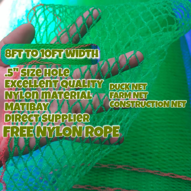 (50 METERS) LENGTH KUBO NET FARM NET GARDEN NET DUCK NET BARRIER NET ...