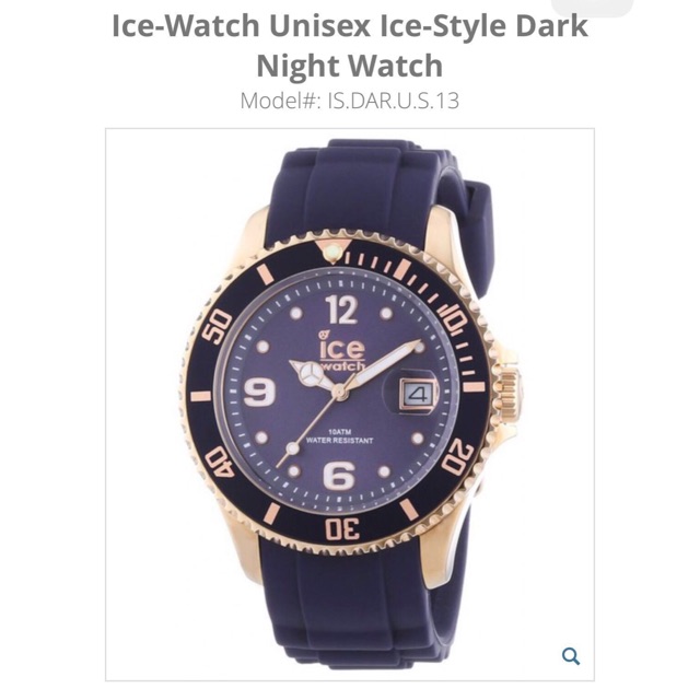 Ice style store watch