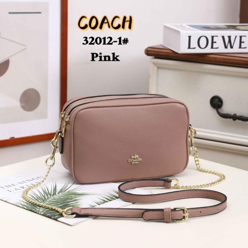 Coach 2 zipper 2025 sling bag