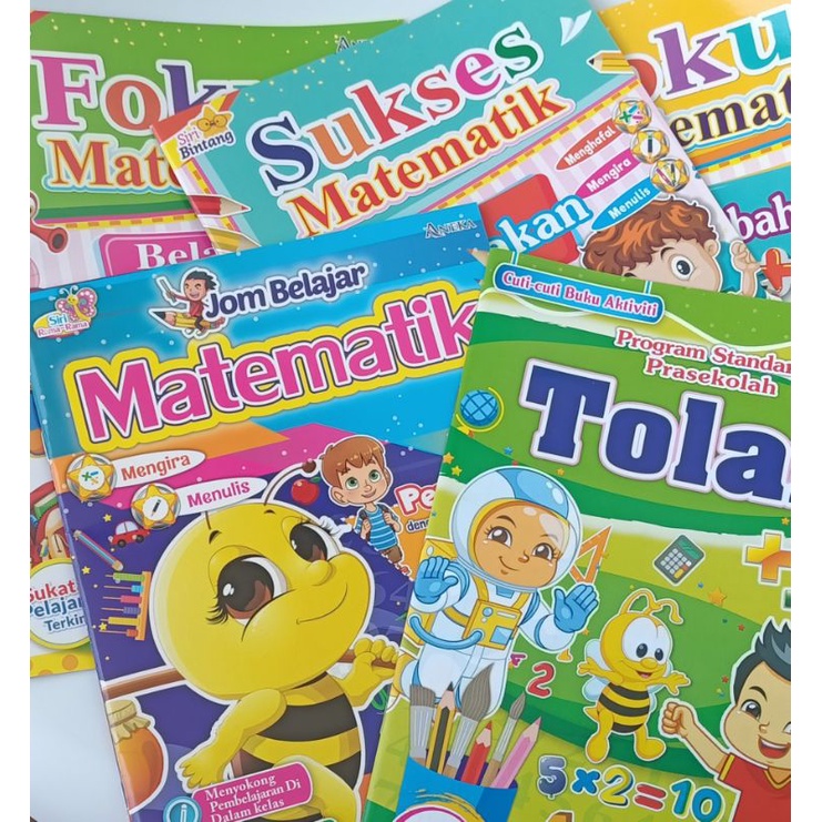 Buku Aktiviti Matematik Kanak2 | Shopee Malaysia