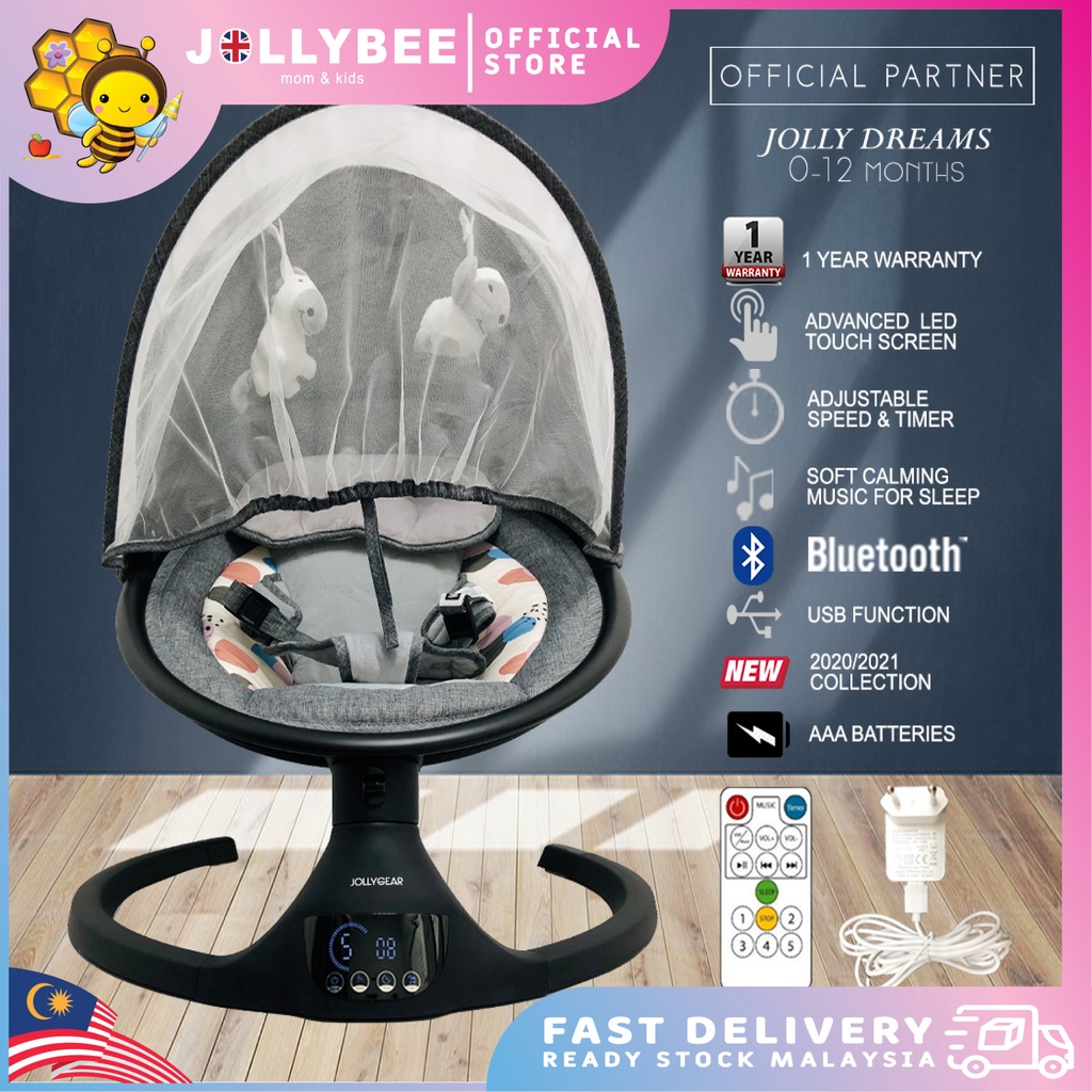 [2021 Model New-Launch] JOLLYGEAR CRUZ LED Automatic Electric Baby ...