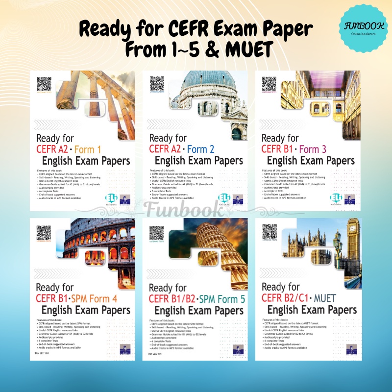 [FUNBOOK] Ready for CEFR English Exam Papers Form 1,2,3,4,5 & Muet ...