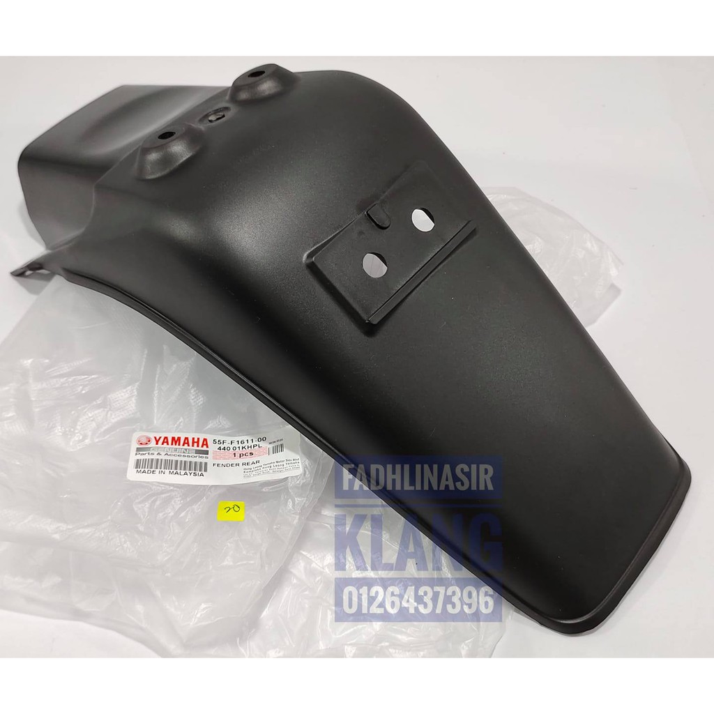 MUDGUARD BELAKANG RXZ ORIGINAL HLY PART PLASTIK | Shopee Malaysia