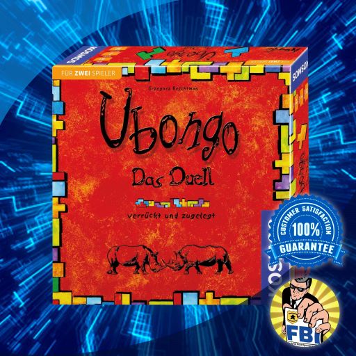 Kosmos Ubongo - Duell, Gioco Da Tavolo Per 2 Giocatori, Età 8+, Con 350 Puzzle E App Esplicativa