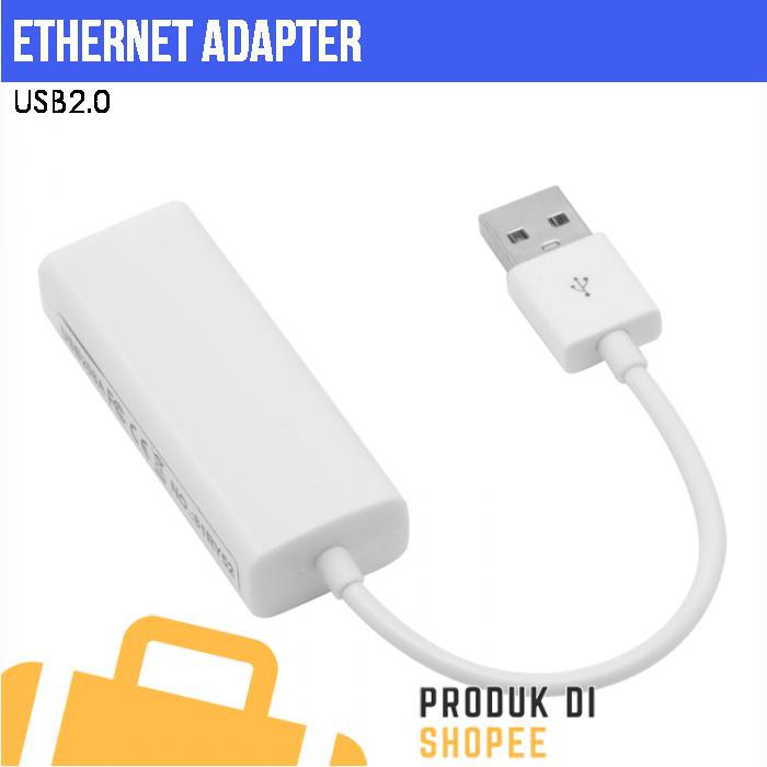 USB2.0 to LAN RJ45 Ethernet Network Adapter 10/100 Mbps (2453) | Shopee ...