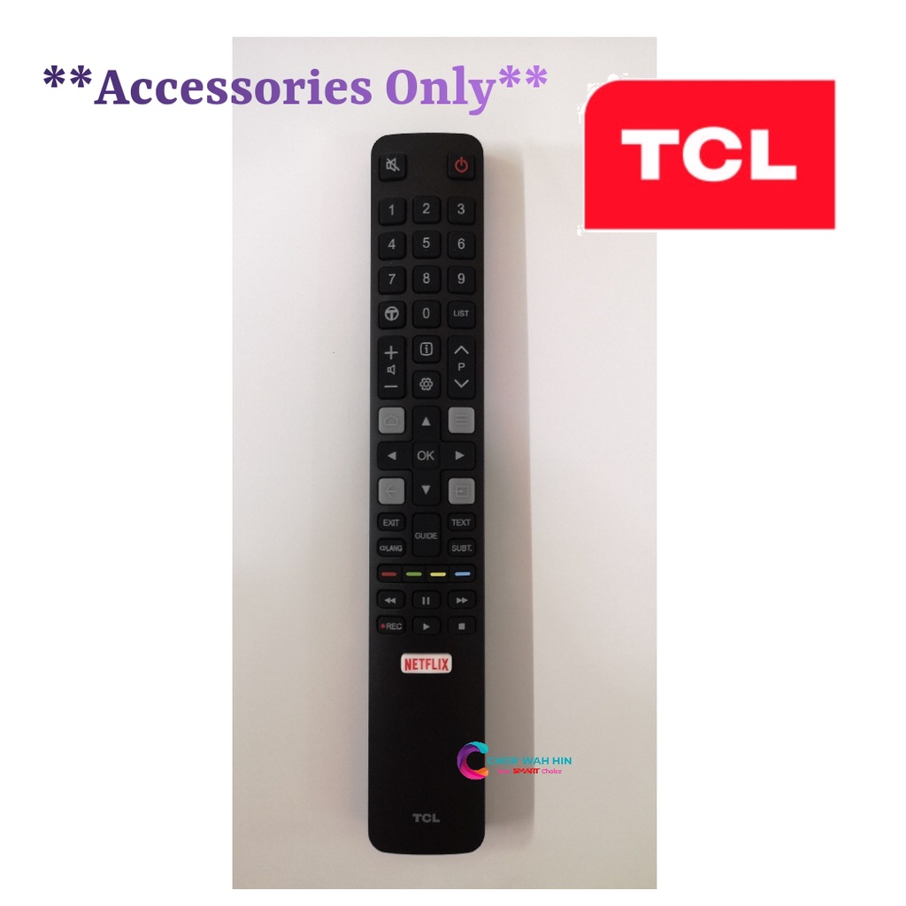 REMOTE CONTROLLER FOR TCL BASIC SMART ANDROID LED TV | Shopee Malaysia