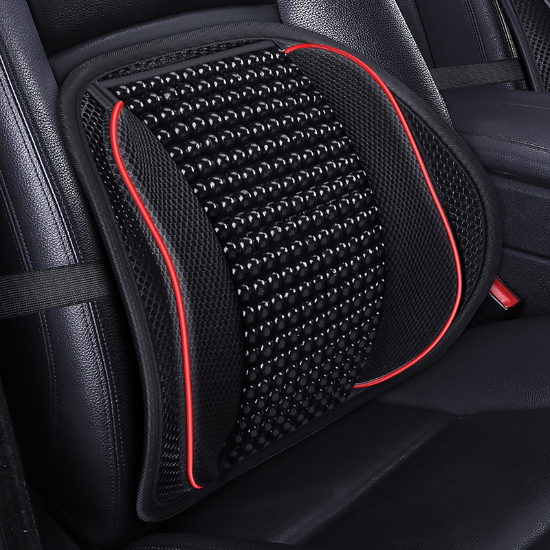 Car Seat Waist Cushion Office Chair Massage Back Lumbar Support Mesh
