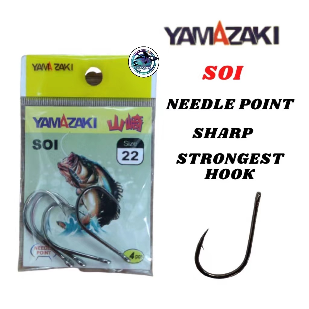 Yamazaki SOI Needle Point Strongest Hooks Fishing Hook Shopee