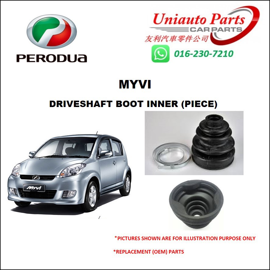 PERODUA MYVI DRIVESHAFT C.V BOOT INNER WITH FLOWER (PIECE) Shopee